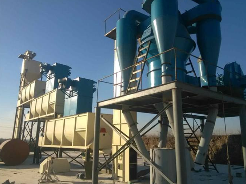 雙分離型高效選粉機使用安裝說明書。